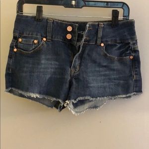 High waisted shorts